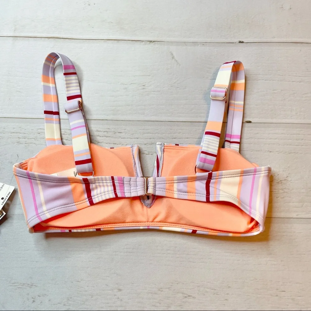 NWT - Hula Honey - Women’s Striped Bikini Top